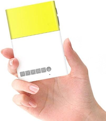 Miniatura 7 de XINKSD YG300 - Proyector de video LED LCD portátil a todo color para niños, película de televisión, juegos de fiesta, entretenimiento al aire libre