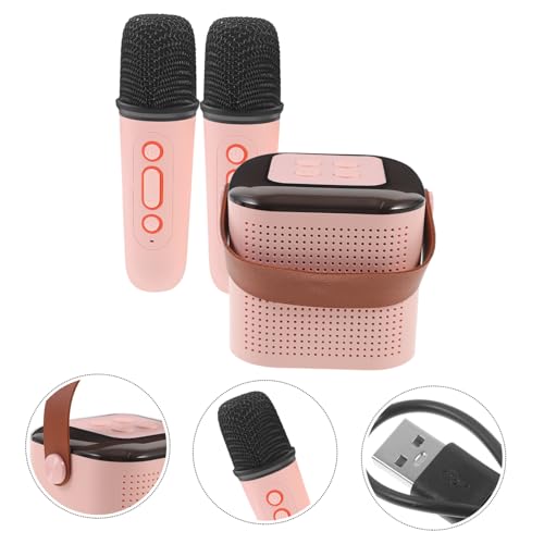 Mini enceinte sans fil pour karaoké avec micro portable Kisangel