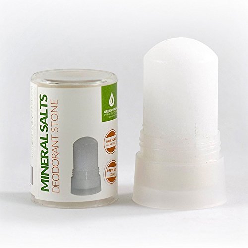100% Pure, All Natural, Mineral Salts Deodorant Stone, Green Virgin Products #TOP2