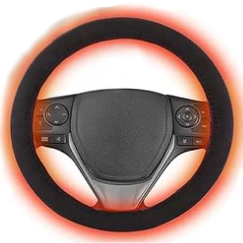 Heated Steering Wheel Cover, 15