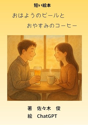 おはようのビールとおやすみのコーヒー: 短い絵本