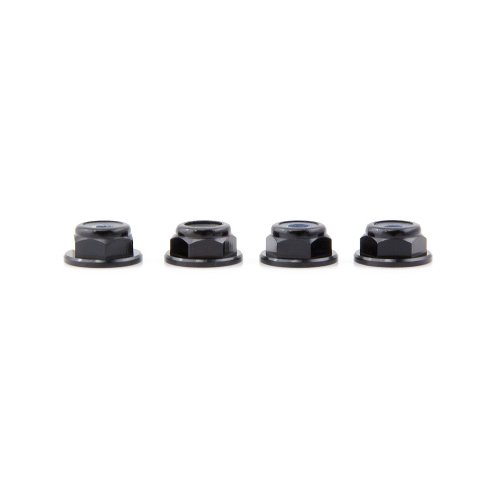 Amazon.com: Lumenier M4 Black Aluminum Low Profile Lock Nut (Set
