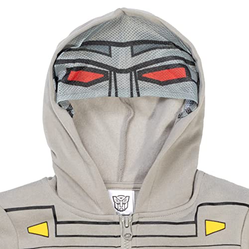 Transformers Megatron Bumblebee Fleece Zip Up Pullover Hoodie Little Kid to Big Kid3