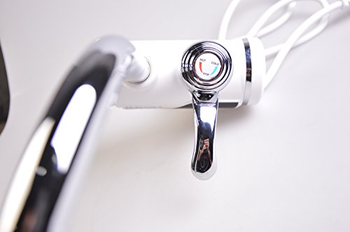 A.B Crew 110V 3sec Instant Tankless Electric Hot Water Heater Faucet Kitchen Fast Heating Tap Water Faucet with LED Digital Display(Big Lateral Inflow) - Thumbnail 4