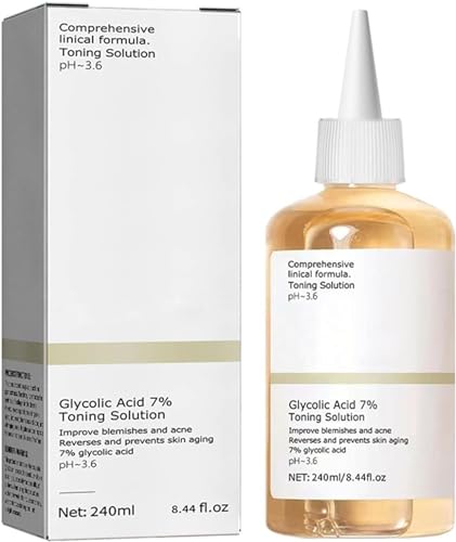 Glycolic Acid 7% Toner, Glycolic Acid 7% Toning Resurfacing Solution,