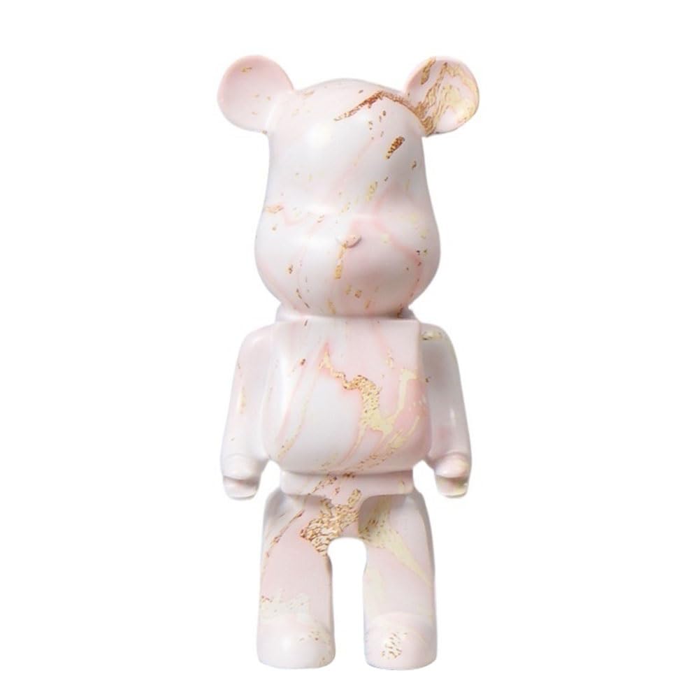 HQDFCNM Bearbrick, Violent Bear Home Desktop Doll Decoration Display Cabinet Collectible Toys 28CM