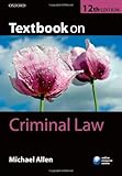 Photo Gallery textbook on criminal law by michael allen (13-jun-2013) paperback Photo Gallery textbook on criminal law by michael allen (13-jun-2013) paperback