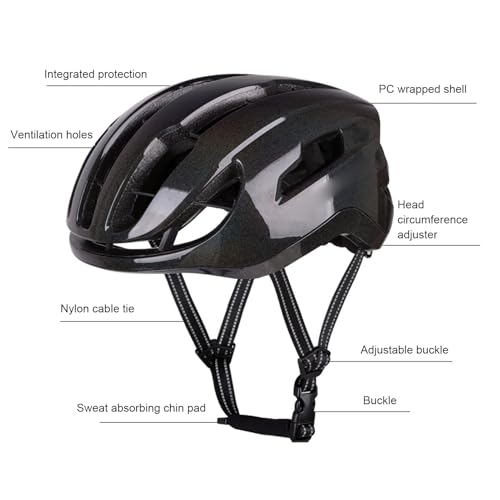 Casco de bicicleta para hombres y mujeres con forro extraíble 2