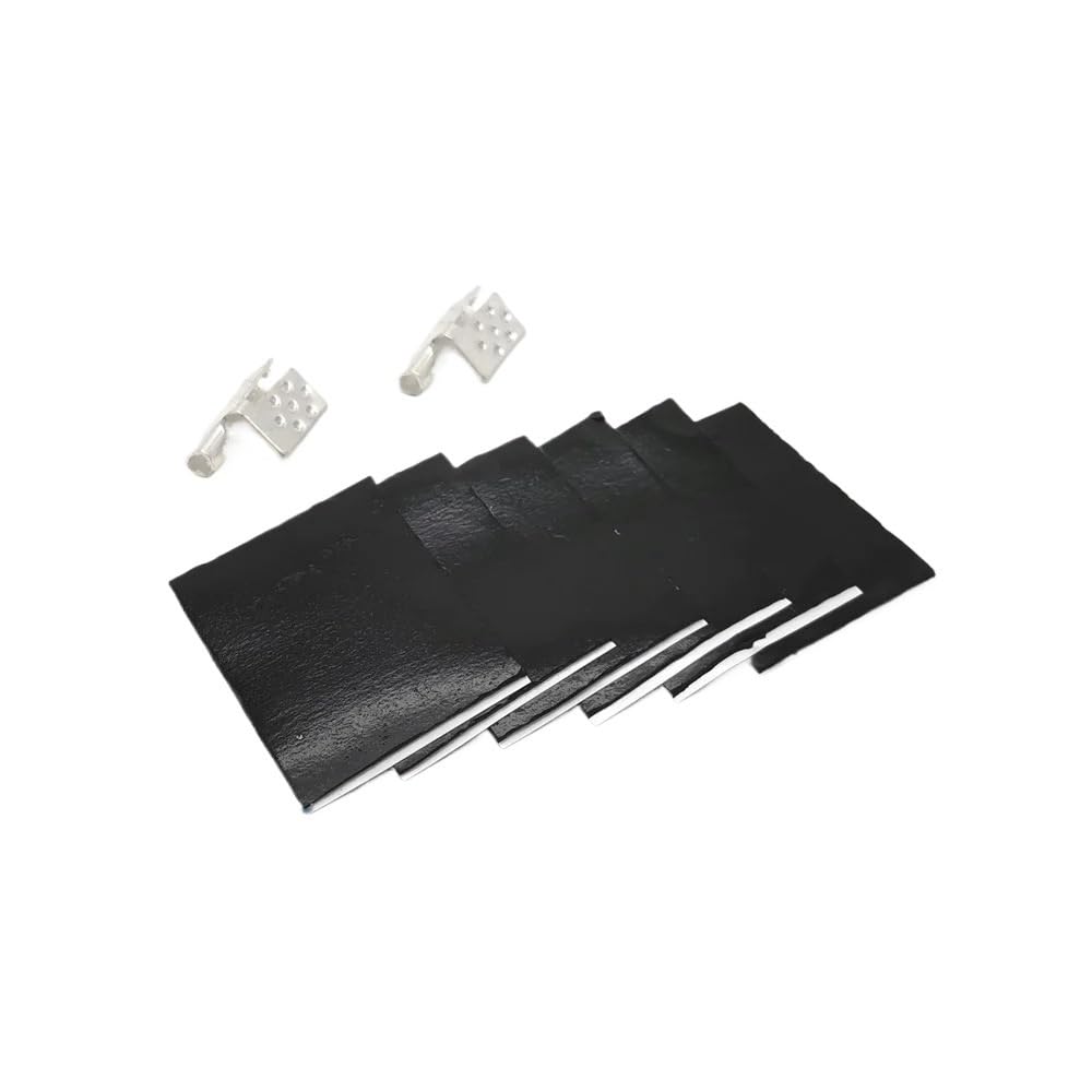 Floor Heating Accessaries Back Daub Sealed Insulation Pastes and Clips for Floor Heating Film Joints Satisfied(20 Clips 60 pastes)