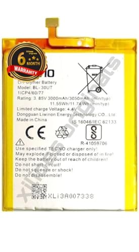 Image of BL-30UT Battery for Tecno IN3 / IN5 Battery with 6 Month Warranty **** (T166)