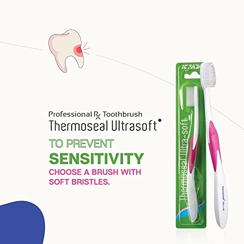 Image of ICPA Thermoseal Ultra-Soft ToothBrush | Gentle bristles for Sensitive teeth | Deep Cleaning Tooth Brush | (Pack of 6)