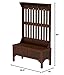 Homestyles General Line Cherry Hall Tree with Bench