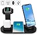 Produktbild Yaature 6 in 1 Fast Wireless Charger, Qi Kabelloses 10W Induktive Ladestation für AirPods, iWatch 5/4/3/2/1, iPhone 11/XS/XR/X/8, Samsung S10/S8+/S7/Note 9 usw. (mit einem USB Ausgang)