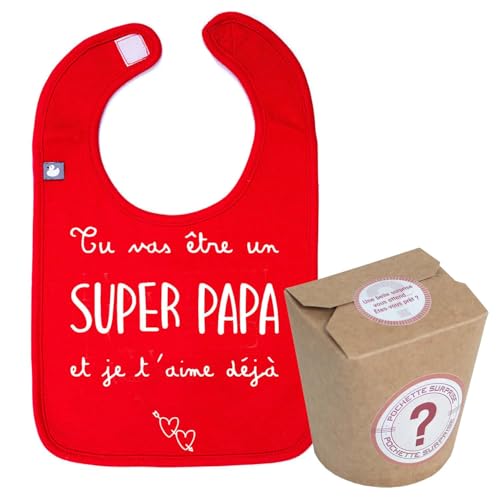 Sevira Kids BB&CO – Bolsa sorpresa Anuncio de embarazo – Tu vas a ser un gran papá