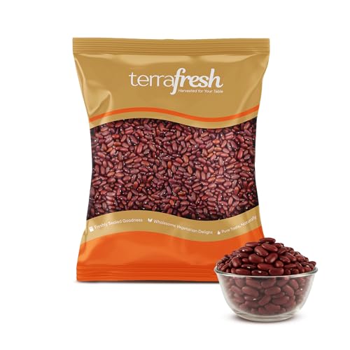 Terrafresh Premium Whole Dried Red Kidney Beans (Rajma) 1kg