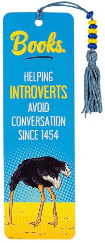 Introvert Beaded Bookmark