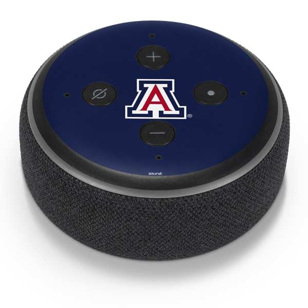 Skinit Decal Audio Skin Compatible with Amazon Echo Dot 3 - Officially Licensed University of Arizona Primary Mark Design