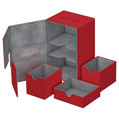 Ultimate Guard Twin Flip´n´tray Deck Case 160+ Red #TOP5