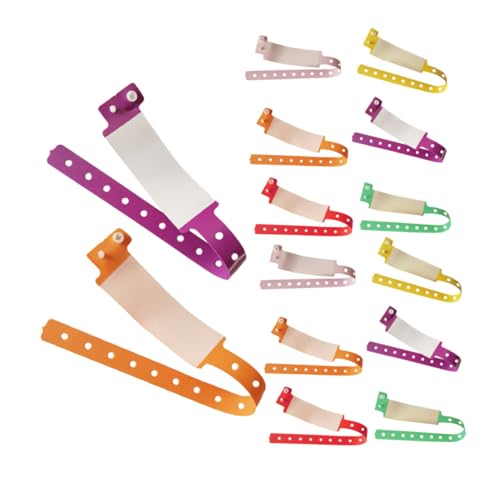 ERINGOGO Wristbands for Events Handwritten Id Bands Comfortable Adjustable for Hospitals Bars Water Parks Amusement