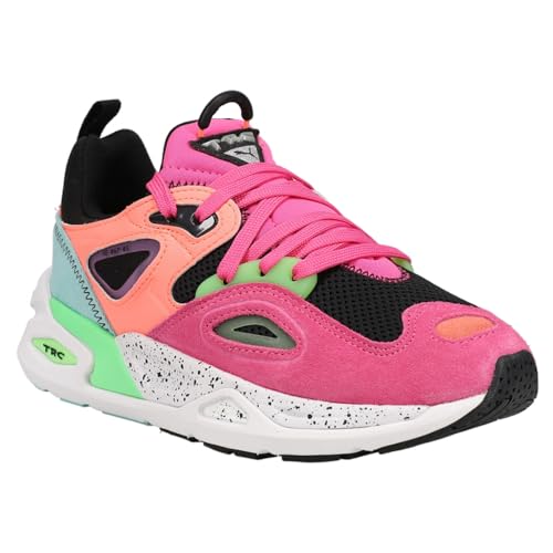 PUMA Womens TRC Blaze Speckle Lace Up Sneakers Shoes Casual - Multi, Pink2