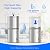 Waterdrop Gravity-fed Water Filter System, with Upgrade 3 Black Carbon Filters and Metal Spigot, 9000 Gallon Longer Lifespan and 150% Faster Flow, King Tank Series, 2.25G