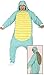 Produktbild Fancy Me Erwachsene Herren Damen Squirty Schildkröte Tier Gaming Spieler Japan Cosplay Halloween Karneval Fest Alles in Eins Kostüm Kleid Outfit