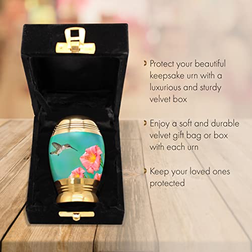 Image of Hummingbird Cremation Urns for Human Ashes Adult Female Hummingbird Urns