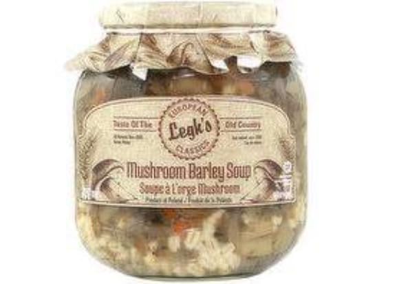 Legh’s Borscht Soup Mushroom Barley Soup, 24 Ounces (Pack Of 8)