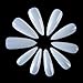 AORAEM Long Stiletto Sharp False Nails Natural Claw Full Cover Artificial Fake Nails Tips Art Tip 500PCS For Nail Salon 10 Sizes (Natural)