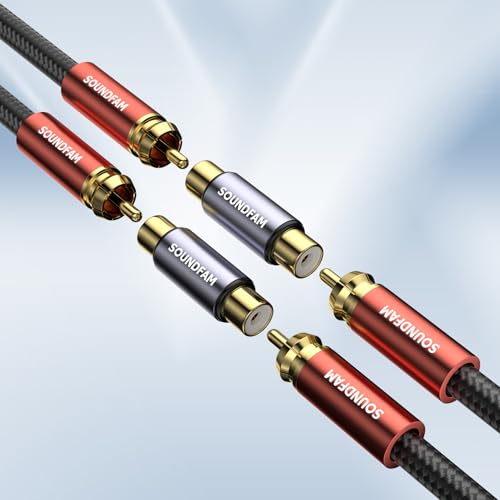 Conector RCA Hembra a Hembra, Pack de 4 miniatura 5