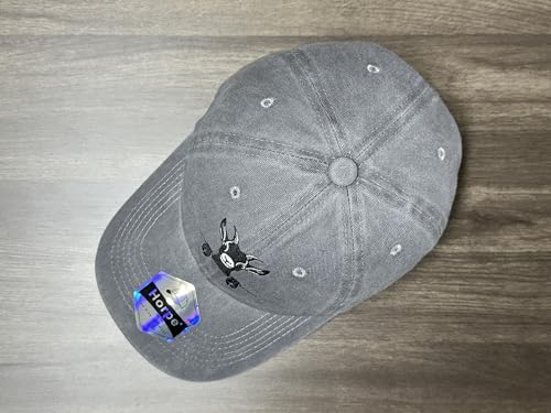 Image of Farm Animal Baseball Cap for Men Women, Goat Donkey Horse Pig Hat | Farm Life Inspiration, Classic Baseball Cap Design, Breathable Cotton Fabric, Secure Adjustable Buckle