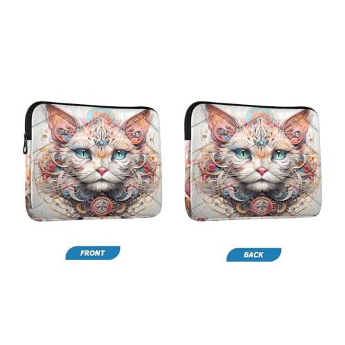 Funda para laptop 13-14 pulg. Techno Cat impermeable miniatura 2