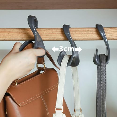 Image of CLUB BOLLYWOOD Purse Hanger Hook Wardrobe Tote Bag Rack Holder for Handbags Satchels Purses White Black |Home Organization|Hooks & Hangers | Hooks & Hangers | 2Purse Hanger Hook