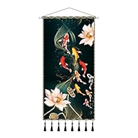 Amazon.co.jp: [LJKI] 北欧 おしゃれ 壁掛け タペストリー 縦長