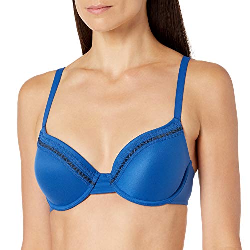 Wacoal womens Perfect Primer Contour T Shirt Bra, Monaco Blue, 36D US