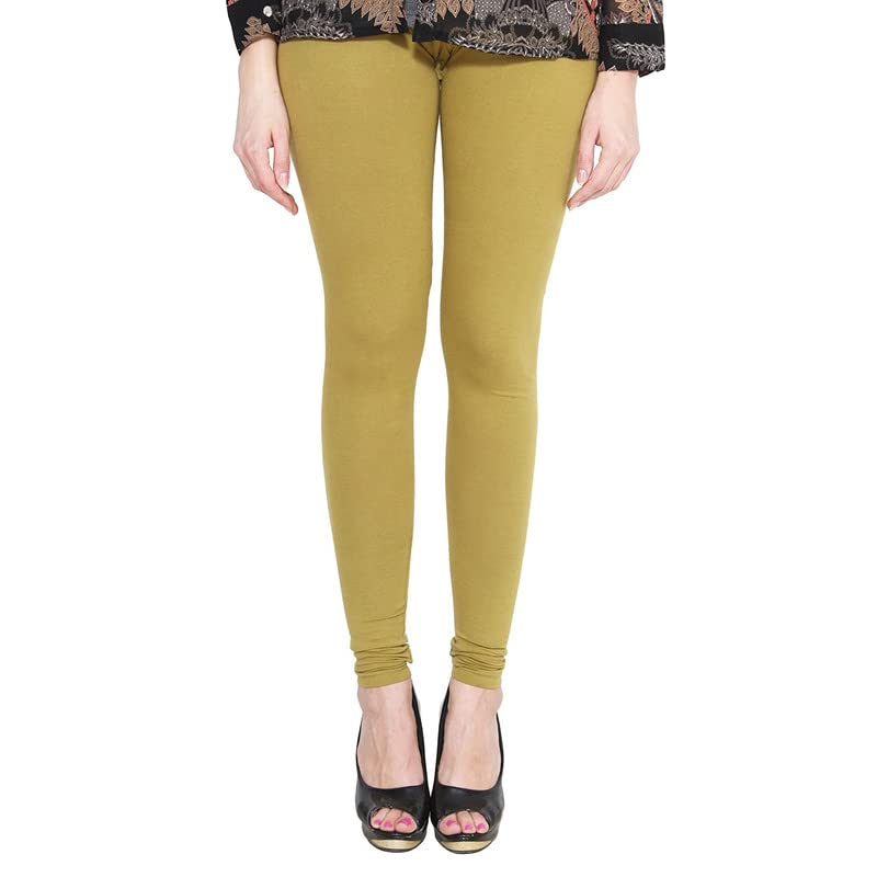Classikon Women Leggings||Solid Full-Length Churidar Leggings||Regular||Casual and Formal Wear||Stretchable Leggings||Leggings for Women||Girls-picture-38
