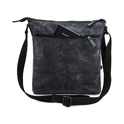 Image of Crossbody Bags for Women Genuine Leather Purse Handmade Vintage Shoulder Bag Crossover Pocketbook Adjustable Strap | Handmade