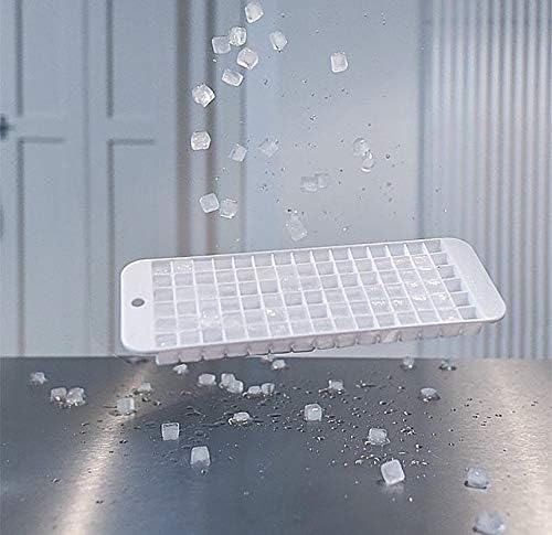4 X Cubette Mini Ice Cube Trays (Set of 4, White)