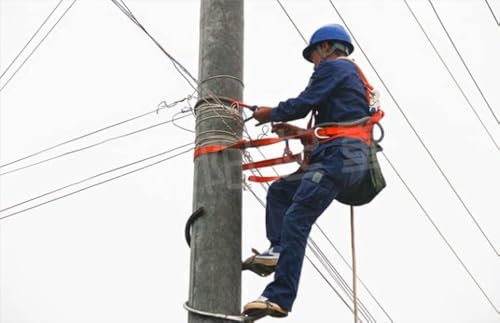 Best Boots for Climbing Poles: Top Picks 14 HUAWELL Electric Utility Pole Climbing Set,Pole Climbing Shoes with Adjustable Diameter, High-Intensity Mn Steel Alloy for Electrician Pole Smooth Pole, Pair by Set