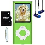 Schlanker, leichter MP3-Player und MP4-Player mit 3,5-mm-Klinkenstecker.