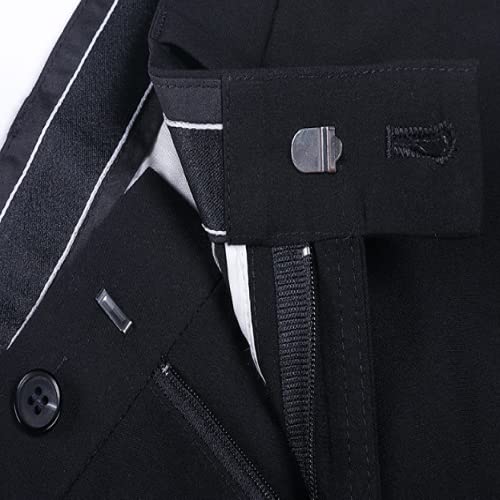 Heren Casual Broek Zomer Dunne Mode Stedelijke Slanke Commuter 9-punts Broek Casual Broek All-Match Temperament Suit Broek - Afbeelding 4