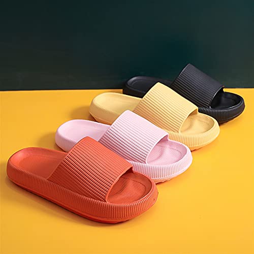Dames Dikke Platform Slippers, Zomer Strand Zachte Sole Slide Sandalen, Leisure Mannen Dames Binnen Badkamer Antislip… - Image 5