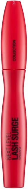 Collection Cosmetics Next Level Lash Surge Mascara, Volumising and Lengthening, Black, 8ml