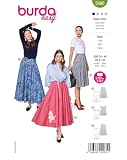 burda easy Schnittmuster Damen Glockenröcke #5690 Gr. 34-44