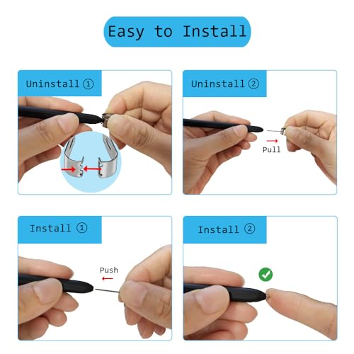 MJKOR 20 PCS 2B Pen Tips Replacement Compatible with Remarkable 2 Pencil, Pencil Nibs Compatible with Remarkable 1 / Marker Plus Pen