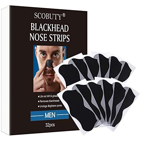 Mitesser Strips,Nosestripes Mitesser, Pore Strips, Anti Mitesser Nasenstrips,Entfernen Mitesser und Unreinheiten,Pore Strips for Blackheads, Plus Werkzeug zum Entfernen von Mitessern,32 Pieces Cover