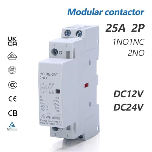 Contacteur 2P 25A solution contre les pannes de relais de tableau