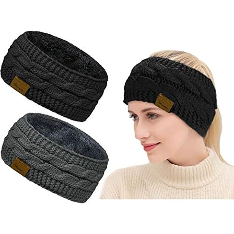 Confetti Winter Cable Knit Headbands for Women Cover