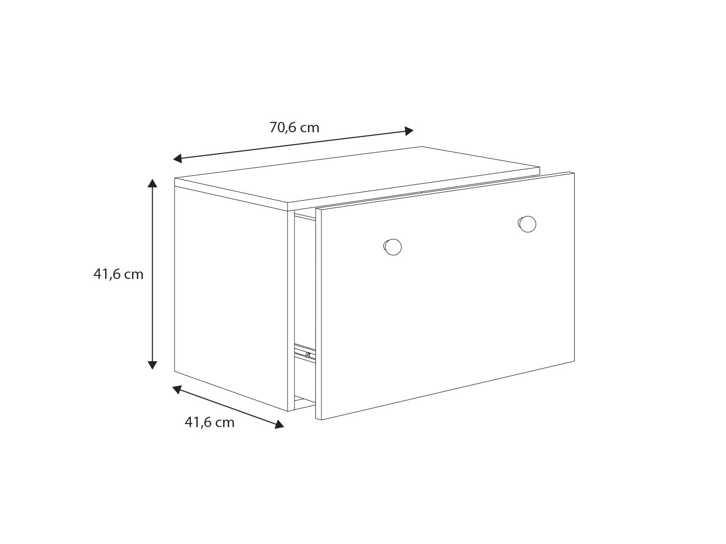 KOBI Cassapanca per giocattoli INGA | 41,6 x 71,6 x 41,6 cm | Cassetta portaoggetti per bambini | Cassa per giocattoli | Ragazzo e ragazza | Vassoio giocattolo per camera da letto bambini Bebe |
