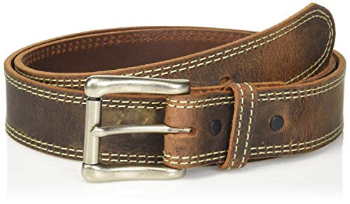 Nocona Belt Co. Men's Nocona Austin Usa Double Stitch Work Belt, Brown, 38 #TOP29